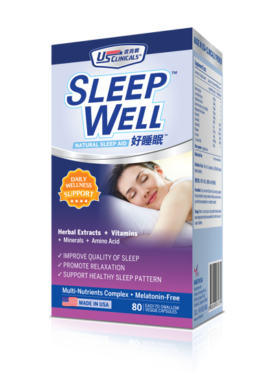 US Clinicals SleepWell - VITASG | Supplements Singapore | Health ...